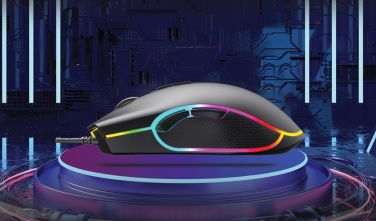 Logo trade mainostuotet tuotekuva: RGB pelihiiri