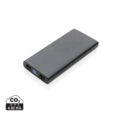 Logo trade mainoslahjat tuotekuva: Alumiininen 18W 10000mAh PD varavirtalähde