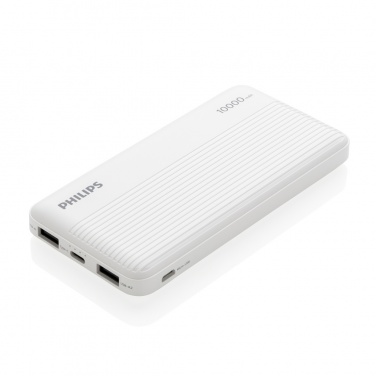 Logotrade mainoslahjat kuva: Philips 10000mAh ohut varavirtalähde