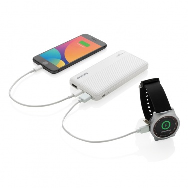 Logotrade mainostuotet kuva: Philips 10000mAh ohut varavirtalähde