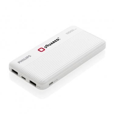 Logotrade liikelahjat kuva: Philips 10000mAh ohut varavirtalähde