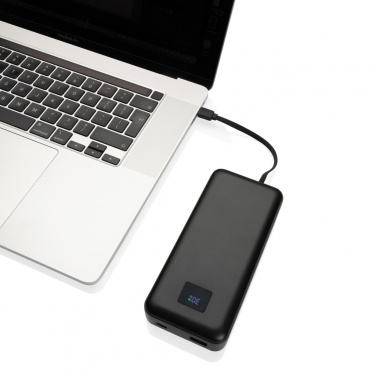 Logotrade liikelahjat kuva: Gridley 20000mAh 65W tietokonevirtapankki RCS muovista
