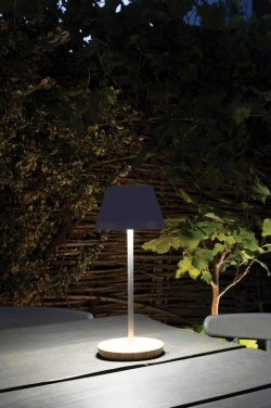Logotrade liikelahjat kuva: Pure Glow USB-ladattava pöytälamppu RCS muovista