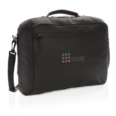 Logotrade liikelahjat mainoslahjat tuotekuva: Musta PVC-vapaa Fashion-laptoplaukku 15,6"