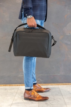 Logo trade mainoslahjat ja liikelahjat kuva: Musta PVC-vapaa Fashion-laptoplaukku 15,6"