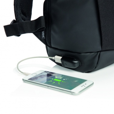 Logotrade mainostuotet kuva: Madrid – USB-laptopreppu, RFID-suojaus - PVC vapaa
