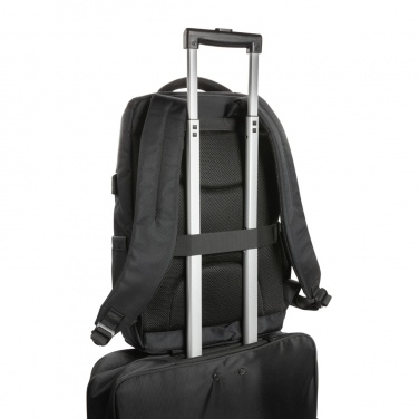 Logo trade mainostuotet tuotekuva: Swiss Peak AWARE™ RPET Voyager 15.6" reppu kannettavalle