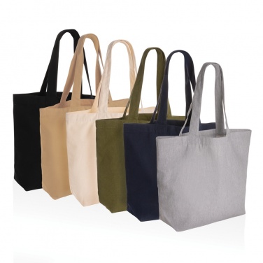 Logotrade liikelahja mainoslahja kuva: Impact Aware™ 240gsm rcanvas ostoskassi taskulla värjäämätön