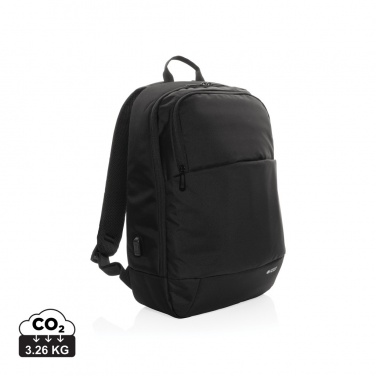 Logo trade liikelahja mainoslahja tuotekuva: Swiss Peak AWARE™ moderni 15.6" tietokonereppu