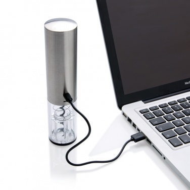 Logo trade mainostuotet tuotekuva: Elektroninen pullonavaaja - USB ladattava