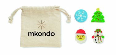 Logo trade liikelahja mainoslahja tuotekuva: Pyyhekumisetti