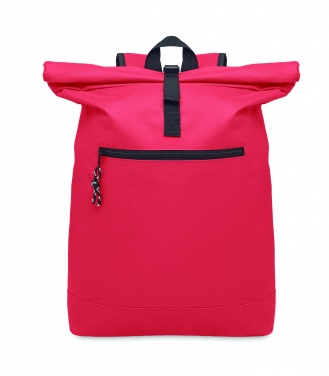 Logotrade mainoslahjat kuva: Reppu rolltop 600D pes