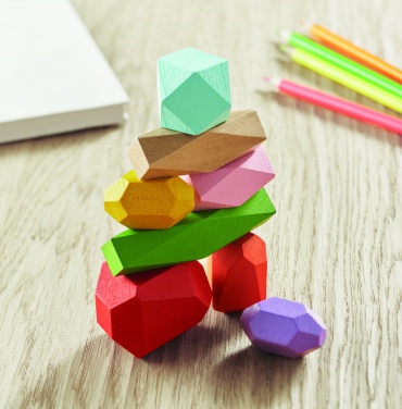 Logotrade mainoslahjat ja liikelahjat tuotekuva: Pinottavat puukivet