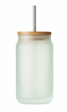 Logo trade liikelahja kuva: Lasipurkki 400 ml