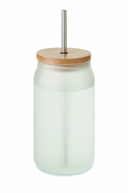 Logo trade liikelahjat tuotekuva: Lasipurkki 400 ml