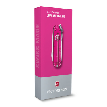 Logotrade liikelahja mainoslahja kuva: Taskuveitsi Classic SD läpinäkyvä Victorinox