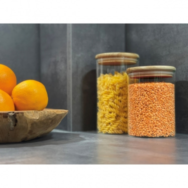 Logotrade liikelahja tuotekuva: Borosilikaattisäiliö ONTARIO 1000 ml