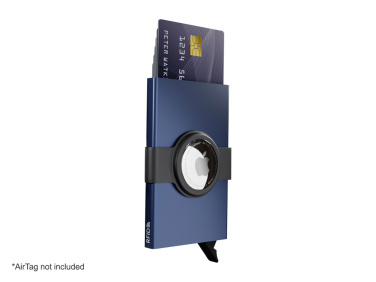 Logotrade mainoslahjat ja liikelahjat tuotekuva: RFID-luottokorttikotelo, jossa on pidike AirTagille 2163108