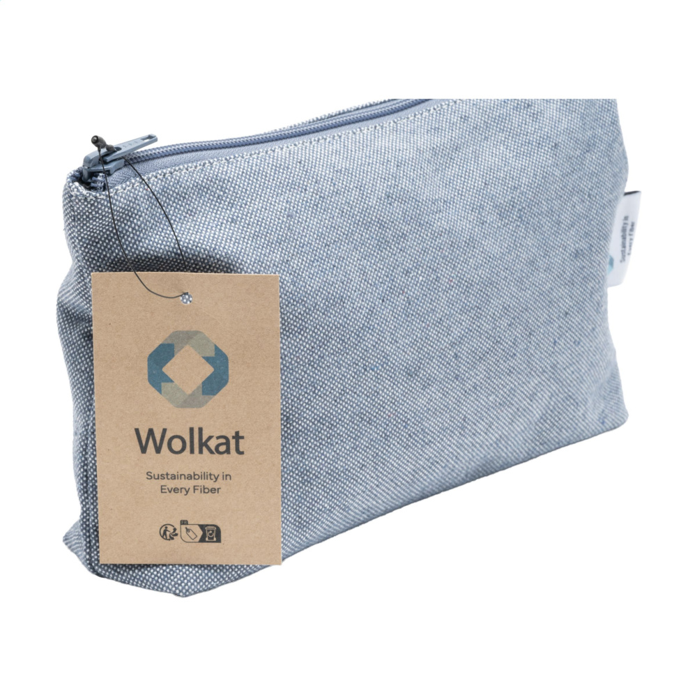 Logotrade liikelahja tuotekuva: Wolkat Safi kierrätystekstiilikosmetiikkalaukku