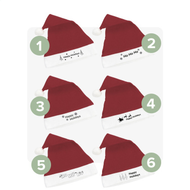 Logo trade mainoslahja kuva: Joulupukkihattu X-Mas