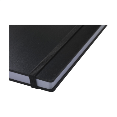 Logotrade mainoslahjat ja liikelahjat tuotekuva: Bamboo Journal Naked Spine Paper Notebook Musta A5