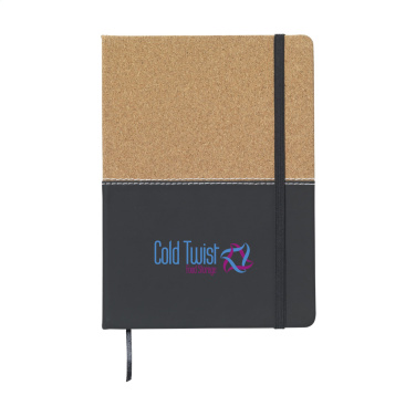 Logo trade mainoslahja kuva: Journal Cork Paper Notebook