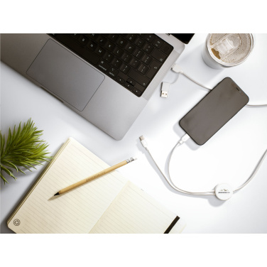 Logo trade mainoslahjat tuotekuva: Monti Kierrätetty nahka - Paperinen muistikirja A5