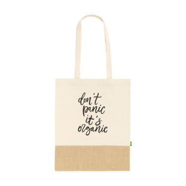 Logo trade liikelahja kuva: Combi Organic Shopper (160 g/m²) pussi
