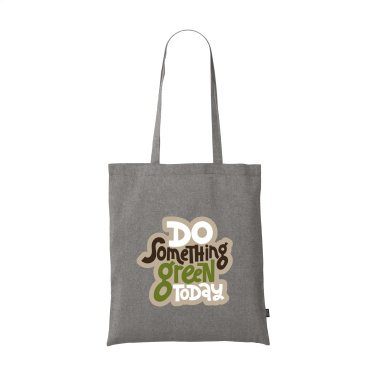 Logo trade mainoslahja kuva: GRS kierrätetty puuvilla Shopper (180 g/m²) pussi