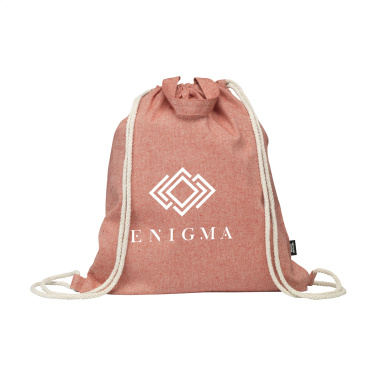 Logo trade mainoslahjat ja liikelahjat kuva: GRS Recycled Cotton PromoBag Plus (180 g/m²) reppu