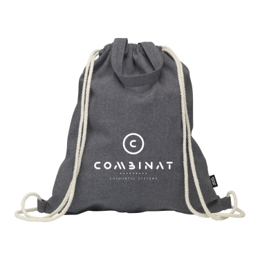 Logotrade mainostuote tuotekuva: GRS Recycled Cotton PromoBag Plus (180 g/m²) reppu