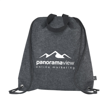 Logo trade mainoslahjat ja liikelahjat kuva: GRS RPET Felt PromoBag Plus -reppu