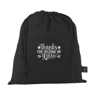 Logotrade liikelahjat mainoslahjat tuotekuva: Lahjapussi GRS kierrätettyä puuvillaa (150 g/m²) M