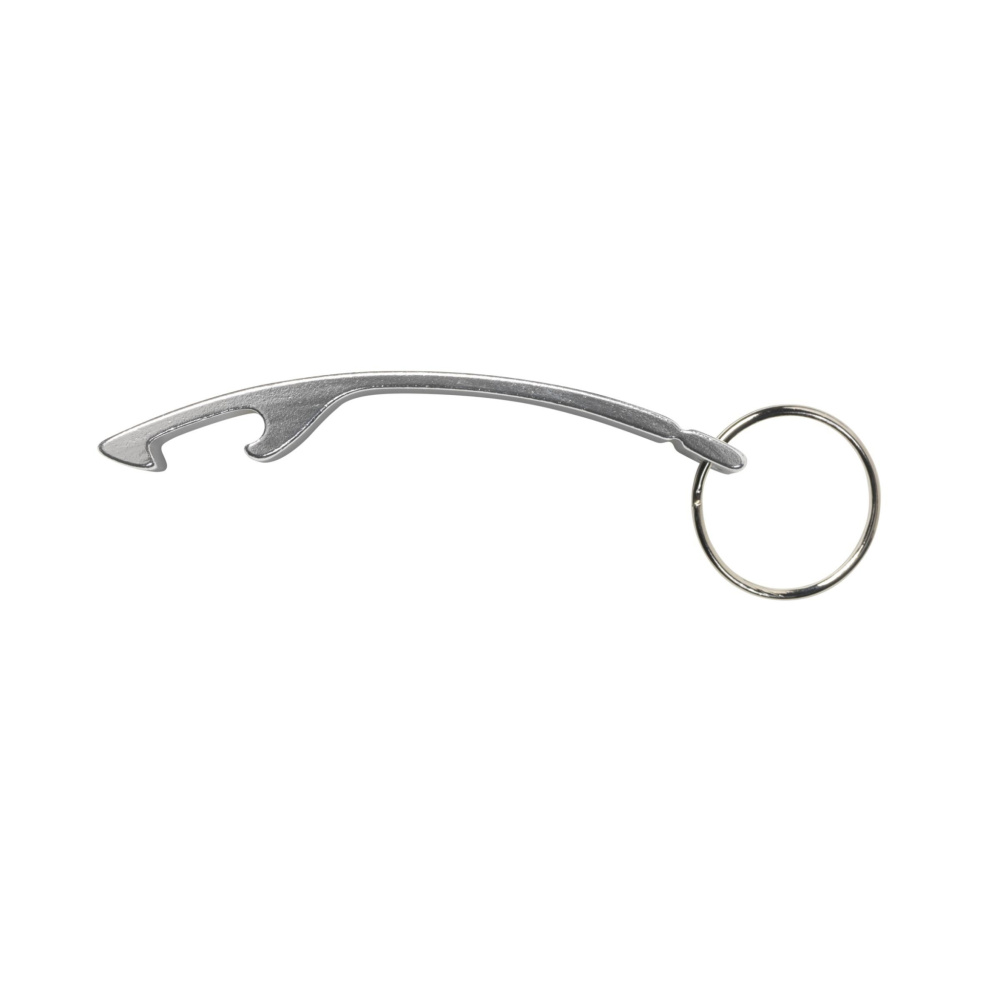 Logo trade mainoslahjat tuotekuva: Alu Opener avaimenperä