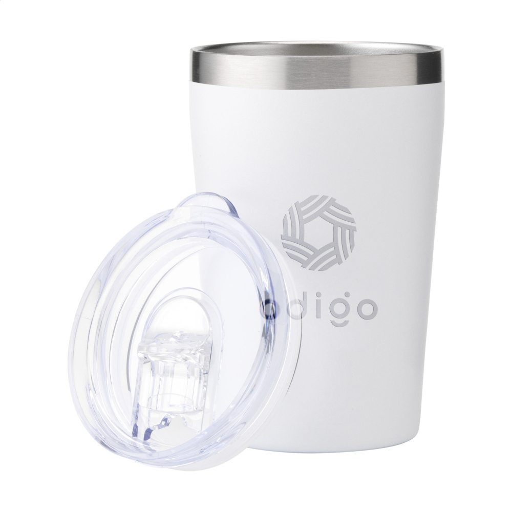 Logo trade mainostuote kuva: Re-Steel RCS kierrätetty kahvimuki 380 ml lämpökuppi