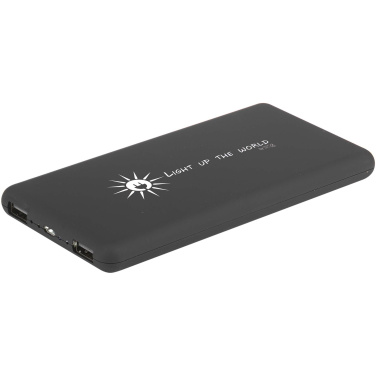 Logotrade liikelahja tuotekuva: SCX.design P30 8000 mAh solar varavirtalähde, valaistuva
