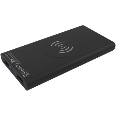 Logotrade mainostuotet kuva: SCX.design P40 10 000 mAh:n valaistuva langaton varavirtalähde