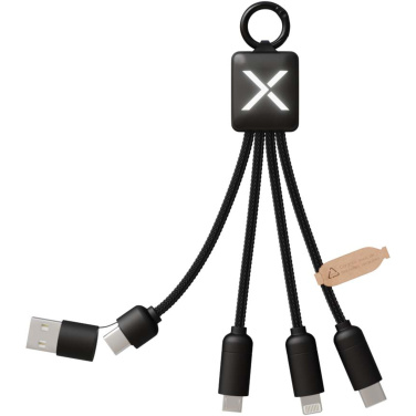 Logotrade mainoslahjat kuva: SCX.design C13 15 W:n 5-in-1-latauskaapeli