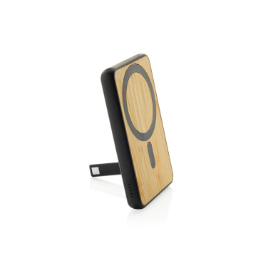 Logo trade mainoslahja kuva: Zen RCS 5000 mah 5W magneettinen bambu virtalähde