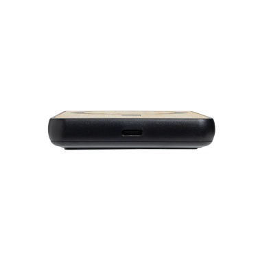 Logotrade liikelahjat kuva: Zen RCS 5000 mah 5W magneettinen bambu virtalähde