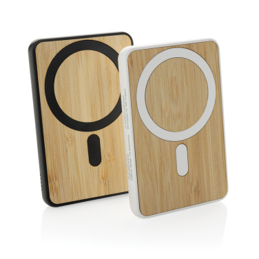 Logotrade mainostuotet kuva: Zen RCS 5000 mah 5W magneettinen bambu virtalähde