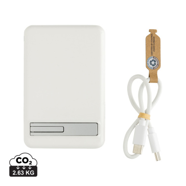 Logo trade mainostuote kuva: Zen RCS 5000 mah 5W magneettinen bambu virtalähde