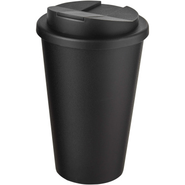 Logotrade mainoslahja ja liikelahja kuva: Americano® Eco 350 ml kierrätysmuki läikkymättömällä kannella