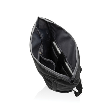 Logo trade mainoslahja ja liikelahja tuotekuva: Swiss Peak Aware™ RPET Leonard 15.6" kannettava reppu