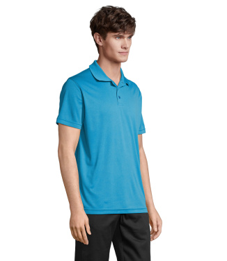 Logo trade mainoslahja kuva: PITCHER UNISEX POLO
