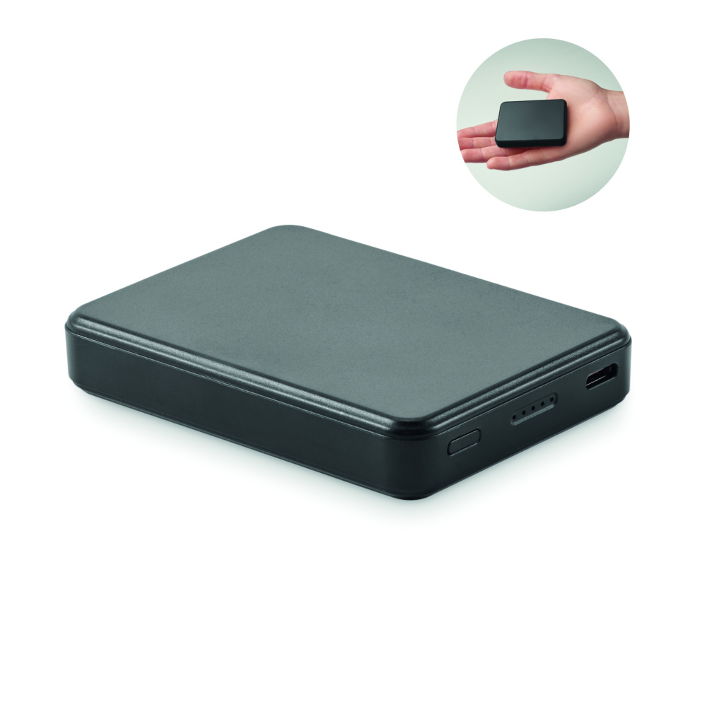 Logotrade mainostuotet kuva: 5000 mAh varavirtalähde