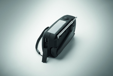 Logotrade liikelahja mainoslahja kuva: Radio SOS LED-taskulampulla