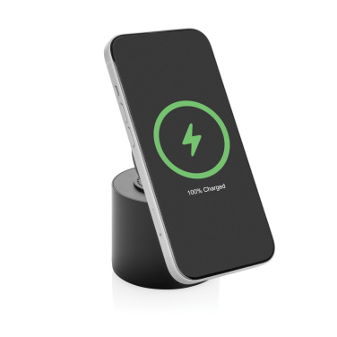 Logotrade mainoslahja ja liikelahja kuva: Magpulse RCS -3 W kaiutin, kierrätysmuovia, magneettipidike