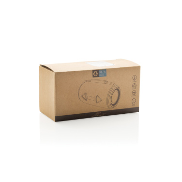 Logotrade liikelahja tuotekuva: Prisma RCS -kierrätysmuovinen 16 W vedenpitävä kaiutin, IPX4