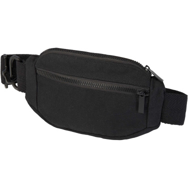 Logotrade liikelahja mainoslahja kuva: Crescent 500 g/m²:n Aware™ kierrätetty crossbody-laukku